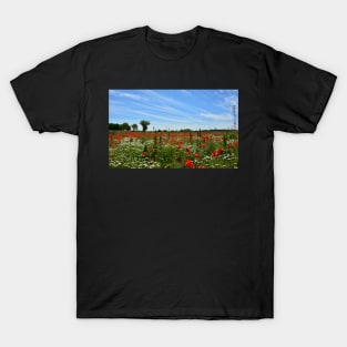 Poppy Field Near Cividale T-Shirt